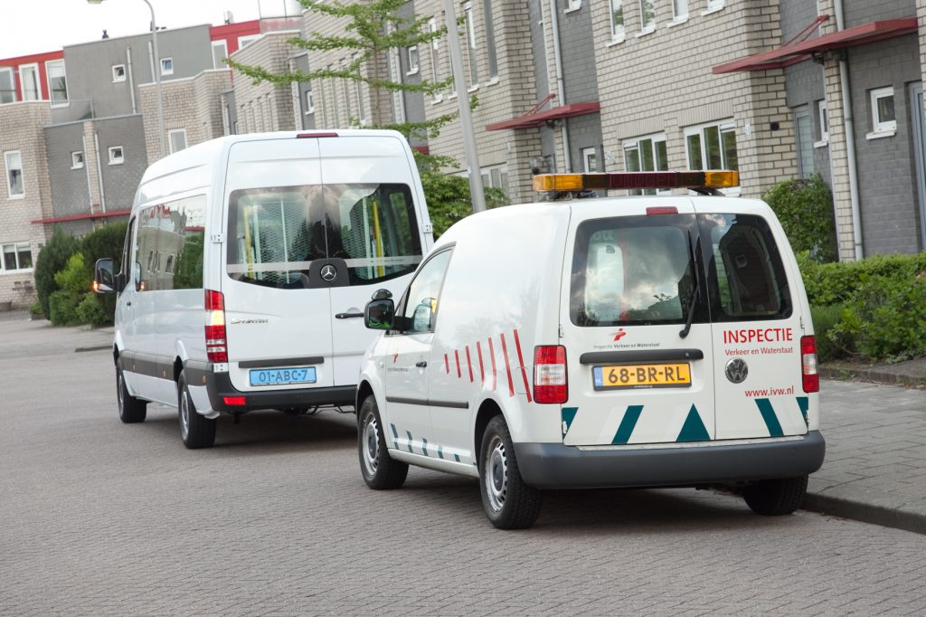 Inspectie Verkeer en Waterstaat, controle, taxi, ILT, Inspectie Leefomgeving en Transport