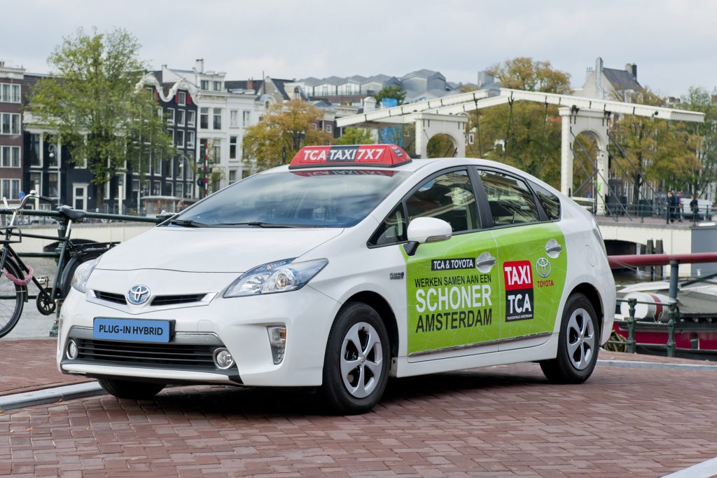 Toyota, Prius, Plug-in, Taxi, TCA, Taxi Centrale Amsterdam