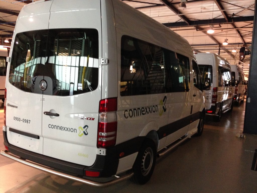 Connexxion, rolstoelbus, Tribus, Mercedes-Benz Sprinter, taxi