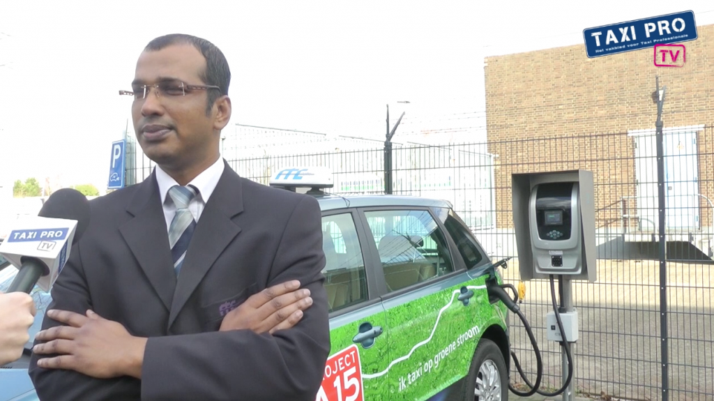 Kris Mohan, taxichauffeur, RTC, Rotterdamse Taxi Centrale, BYD, elektrische taxi, e6