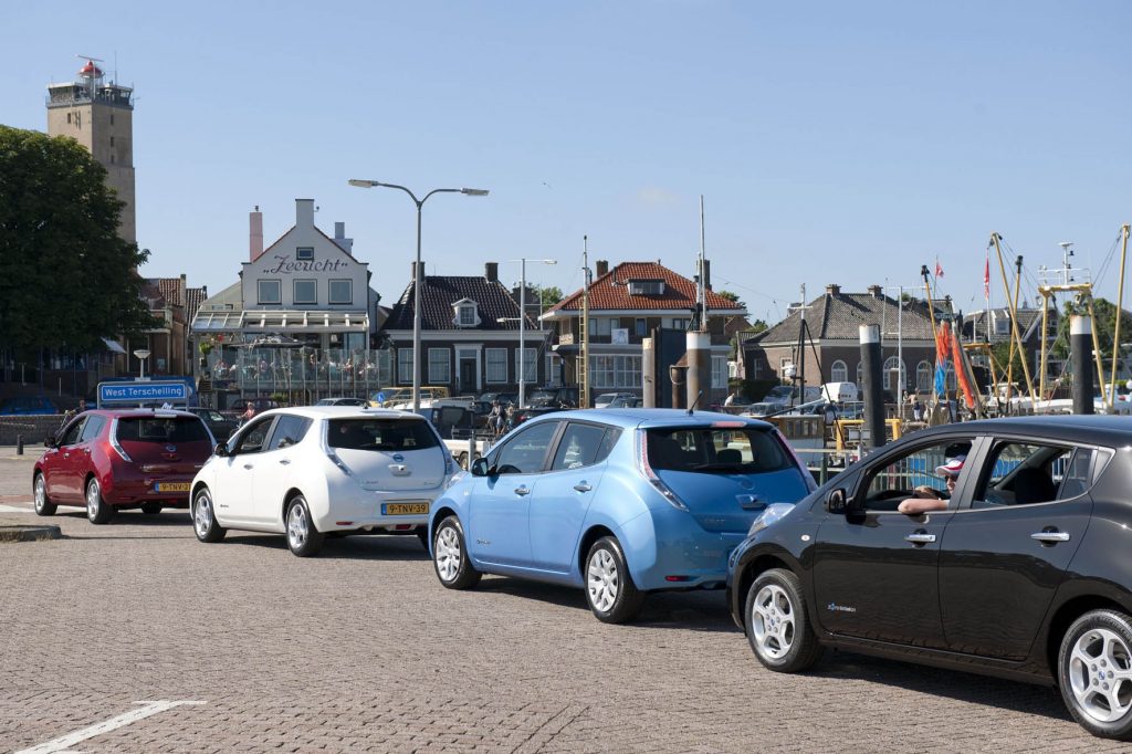 17-Schylge-E-auto, Nissan Leaf, Terschelling, autodelen, project