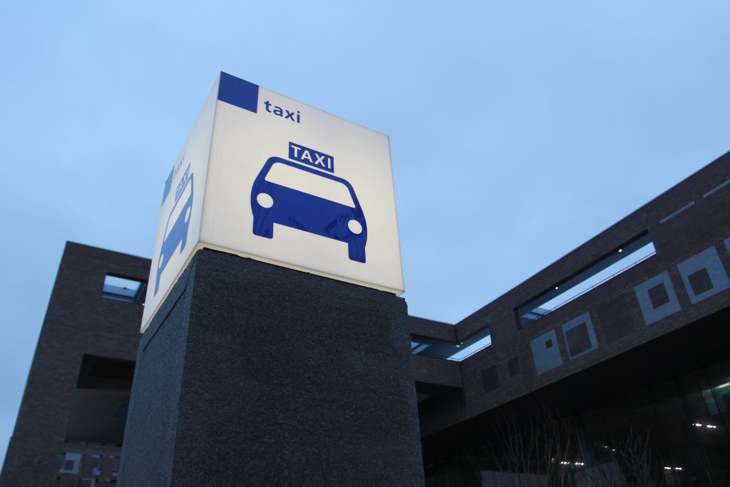 Taxibord standplaats