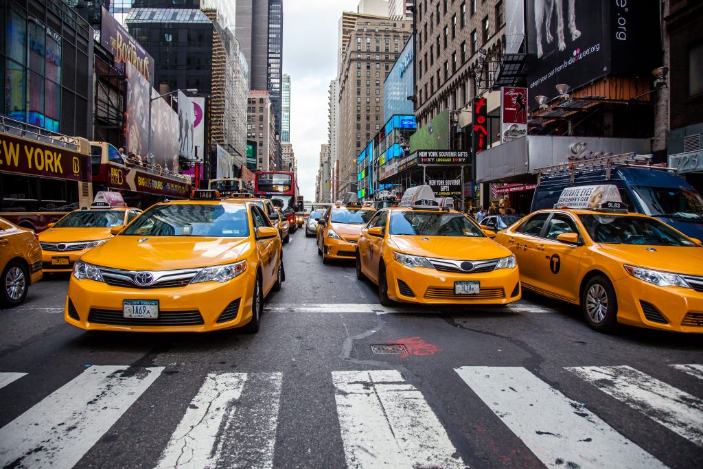 Taxi New York. Foto: iStock / kaarsten