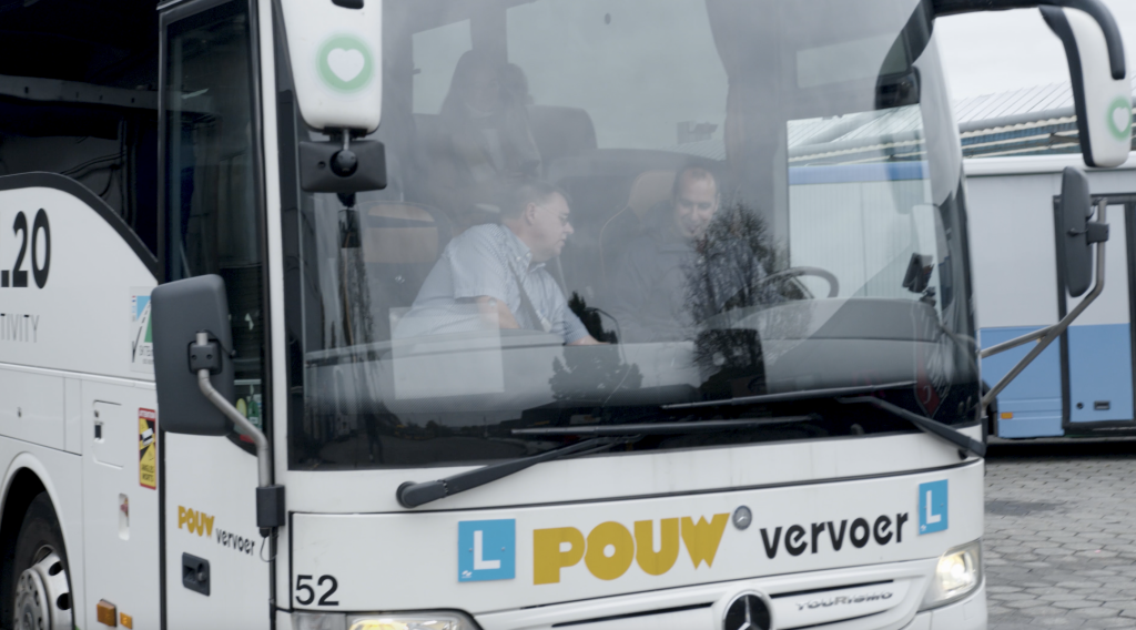 Keertje op de busdag Pouw Vervoer