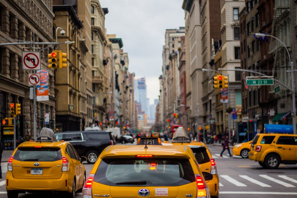 Unsplash - Taxi's in New York